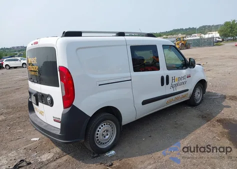 2017 Ram Promaster City Tradesman from USA, damaged, VIN ZFBERFAB2H6G64040